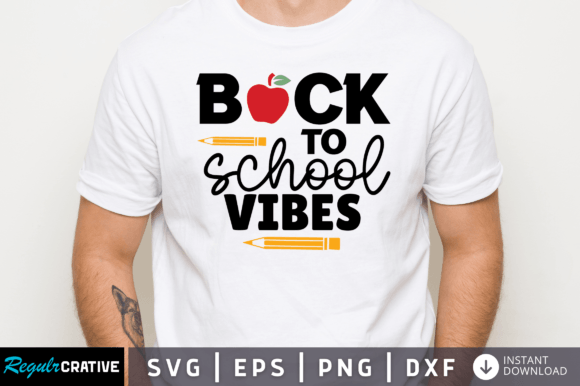 Back to School Vibes SVG: Your Go-To Design for Meaningful, Shareable Moments