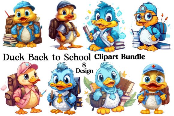 Cute Duck Back to School: A Practical Asset for Educators, Makers, and Small Business Owners