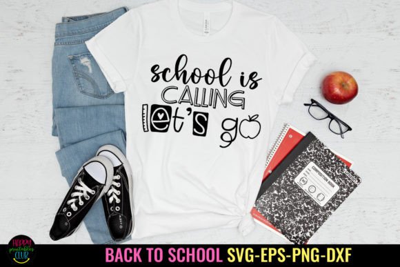 School is Calling: I Back to School SVG