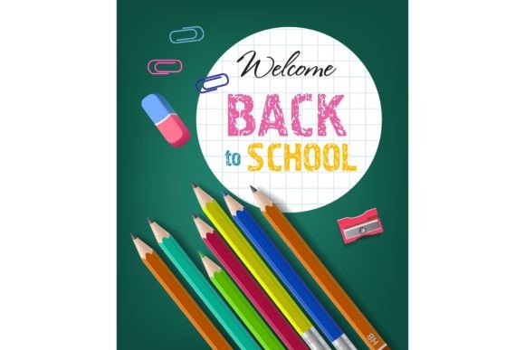 Welcome Back to School Lettering with Gr