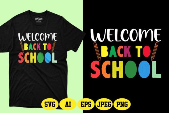 Welcome Back to School SVG Design 2: A Smart Choice for Your POD Business